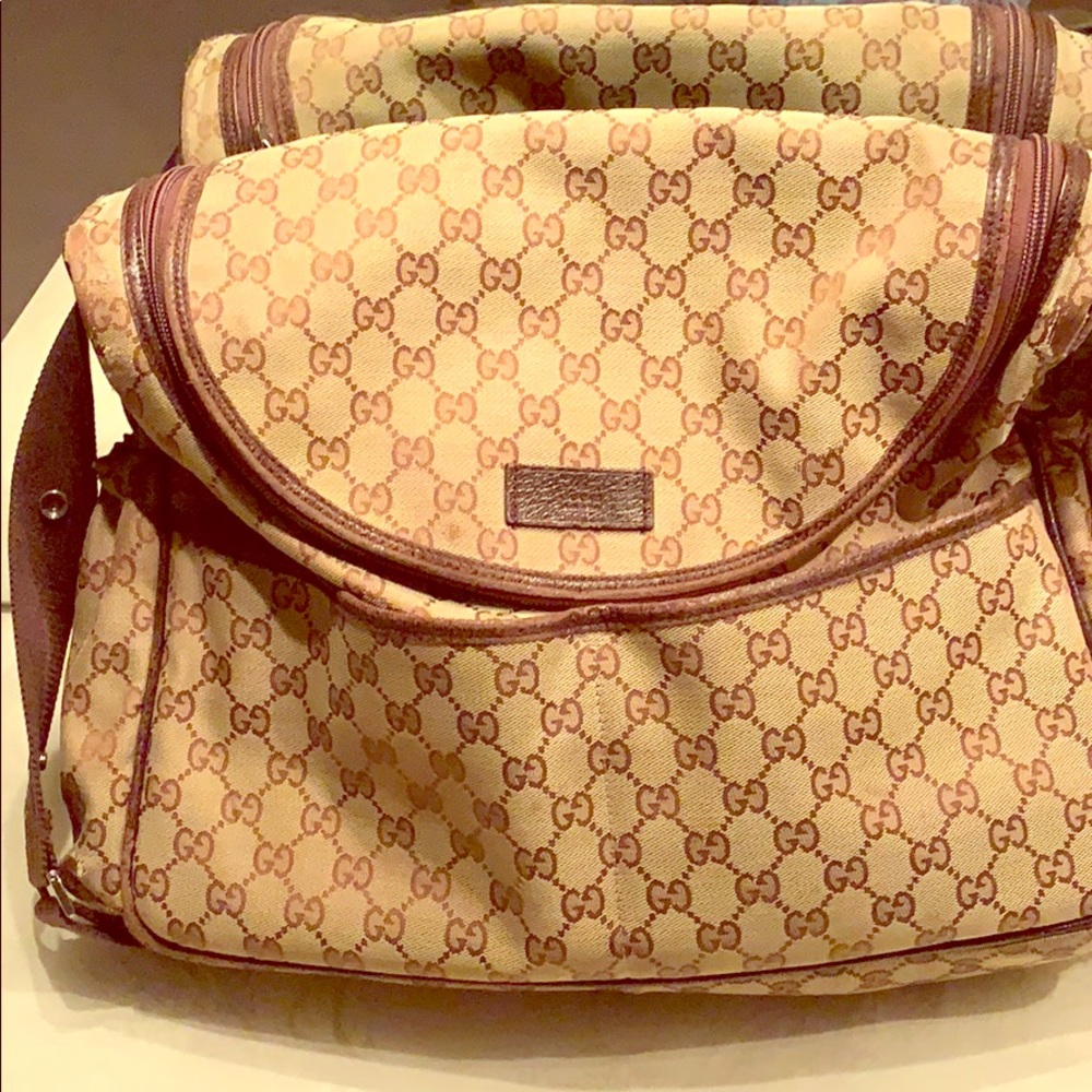 Gucci diaper bag
